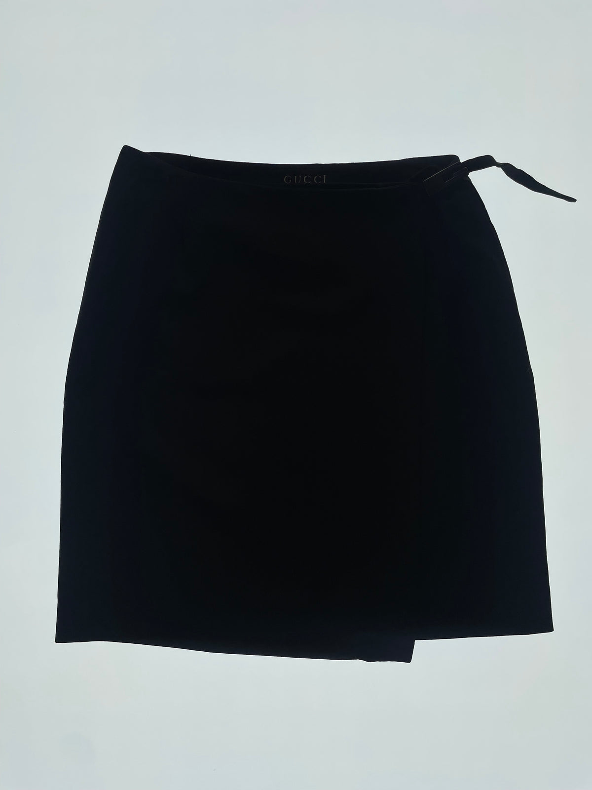 SS 98 Black Clasp Mini-Skirt