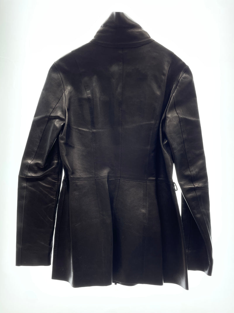 FW 99 Black Leather Jacket