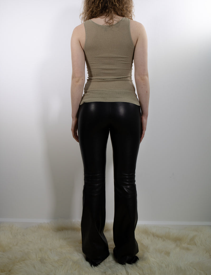 Black Leather Trousers