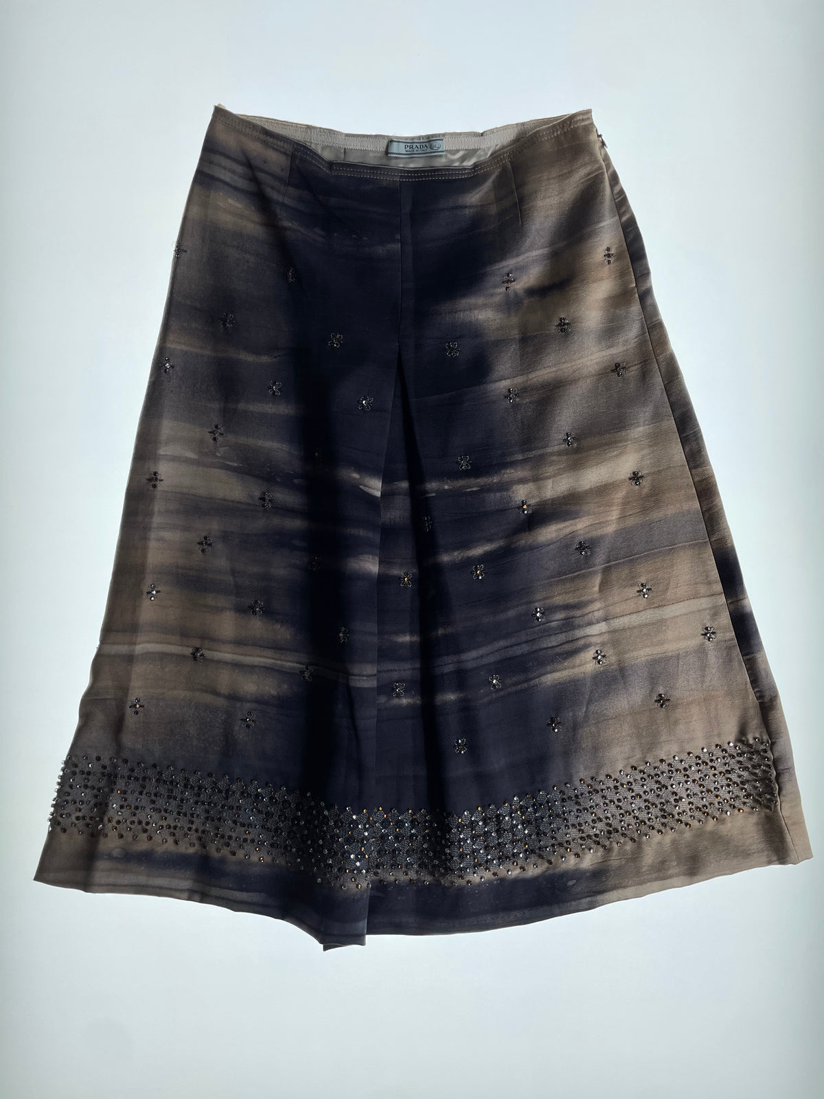 FW04 Long Embellished Skirt