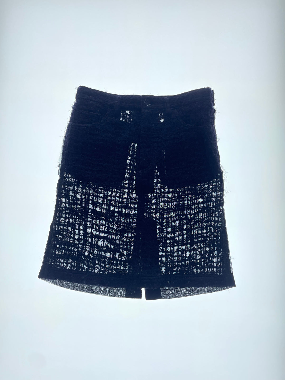 Knit/Sheer Skirt