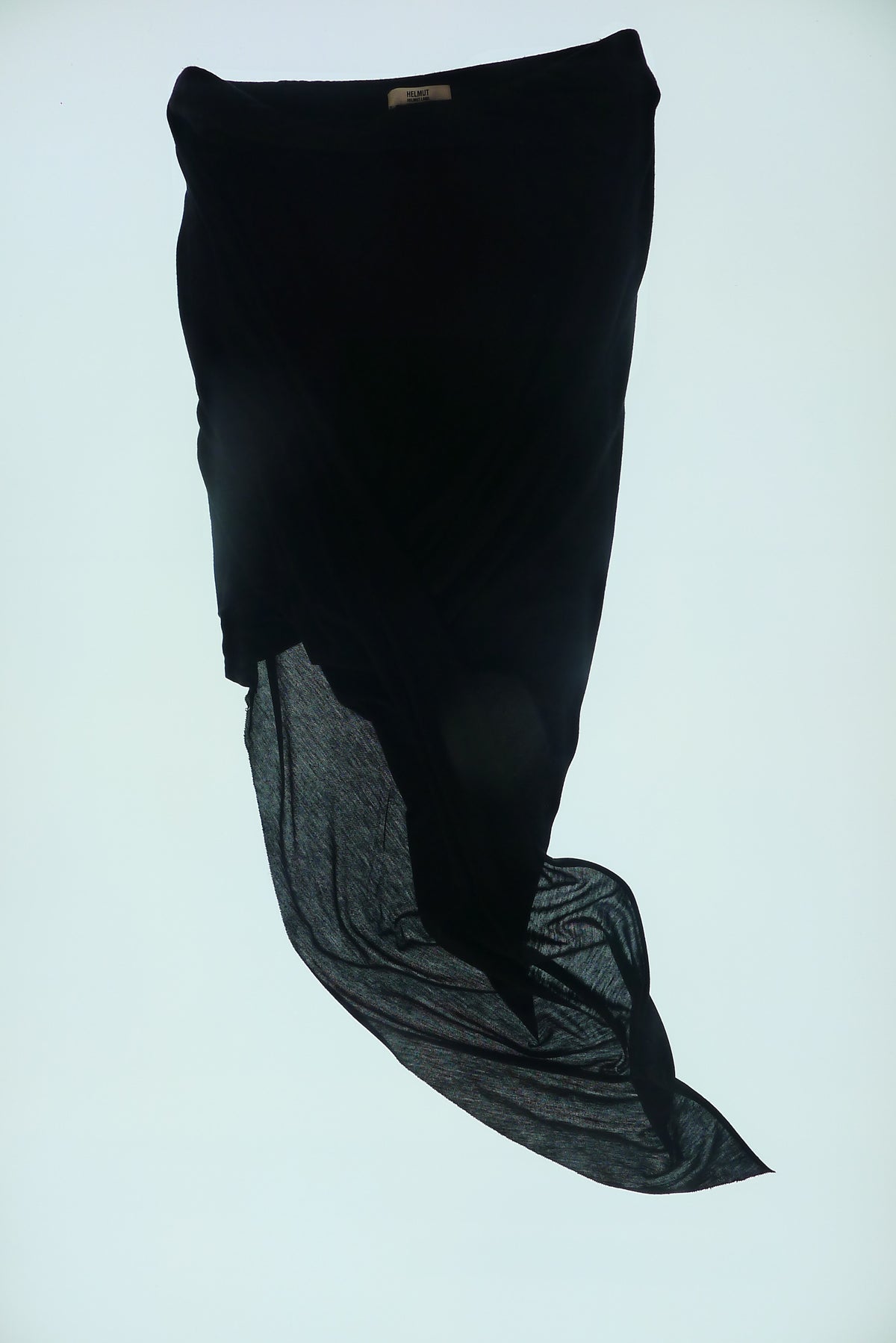 Black Asymmetrical Skirt