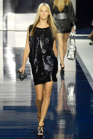 SS 2007 Navy Sequined Tank