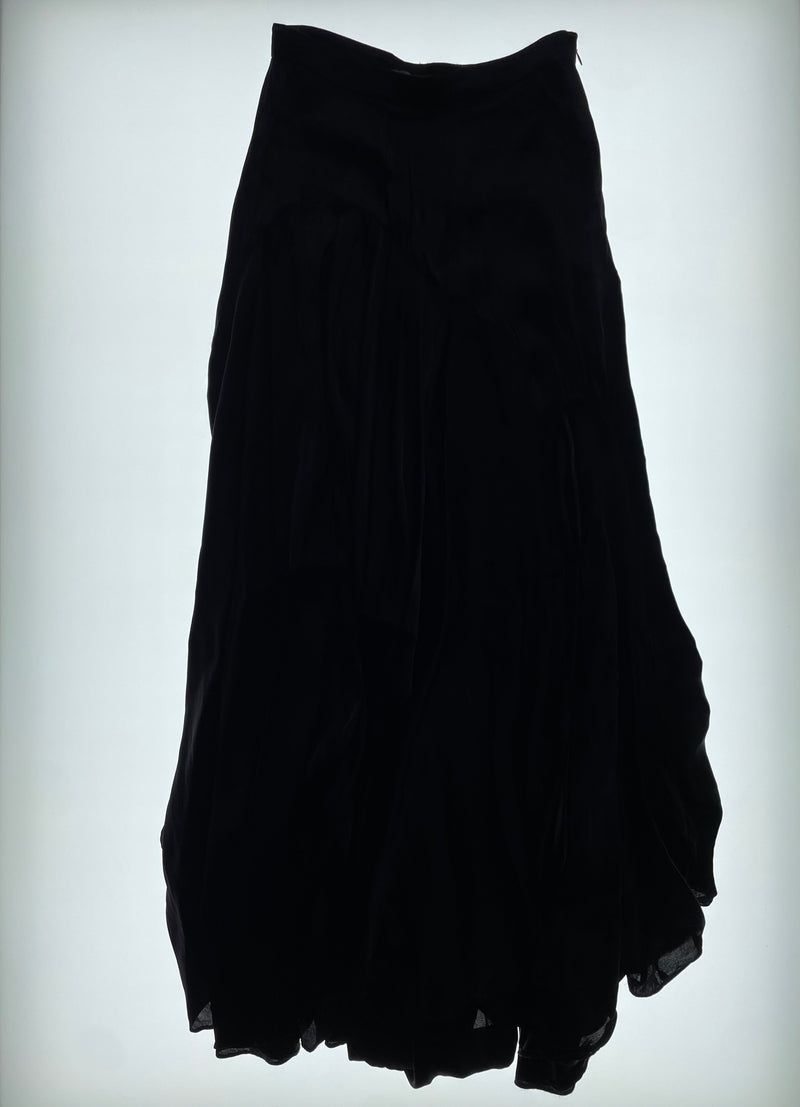 FW03 by Nicolas Ghesquire Black Skirt