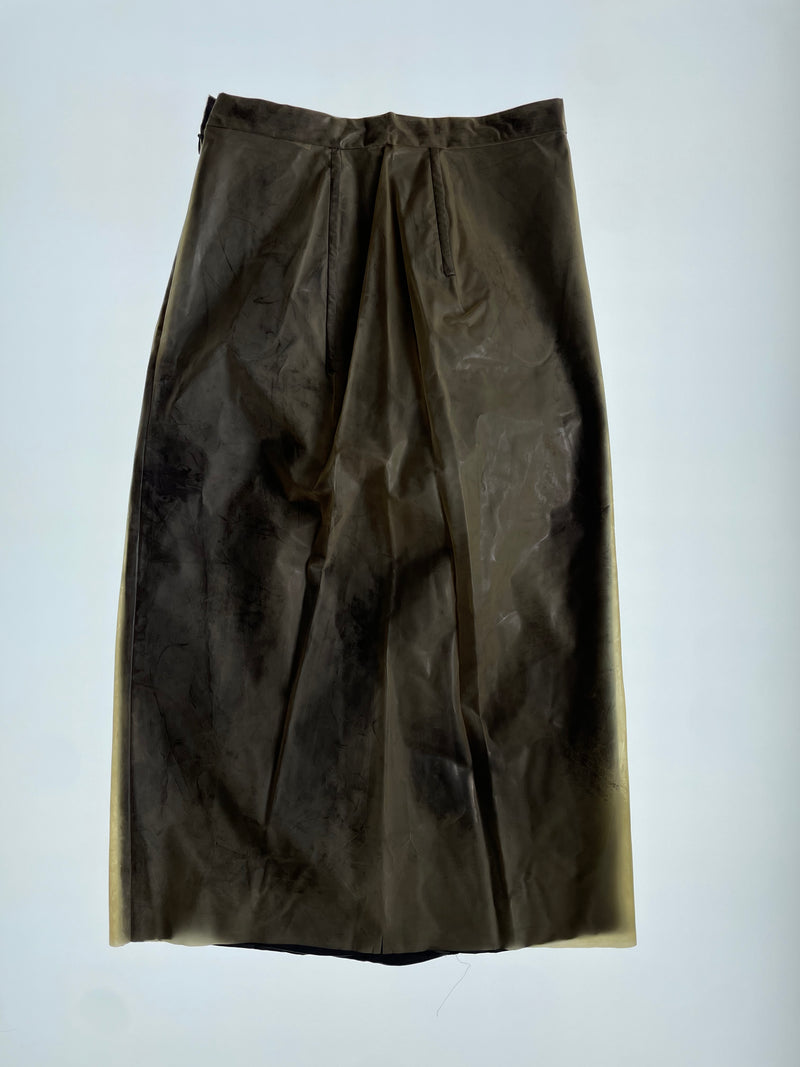 SS98 Beige Polyurethane Skirt