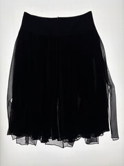 SS 2004 Pleated Silk Skirt (Look 15)