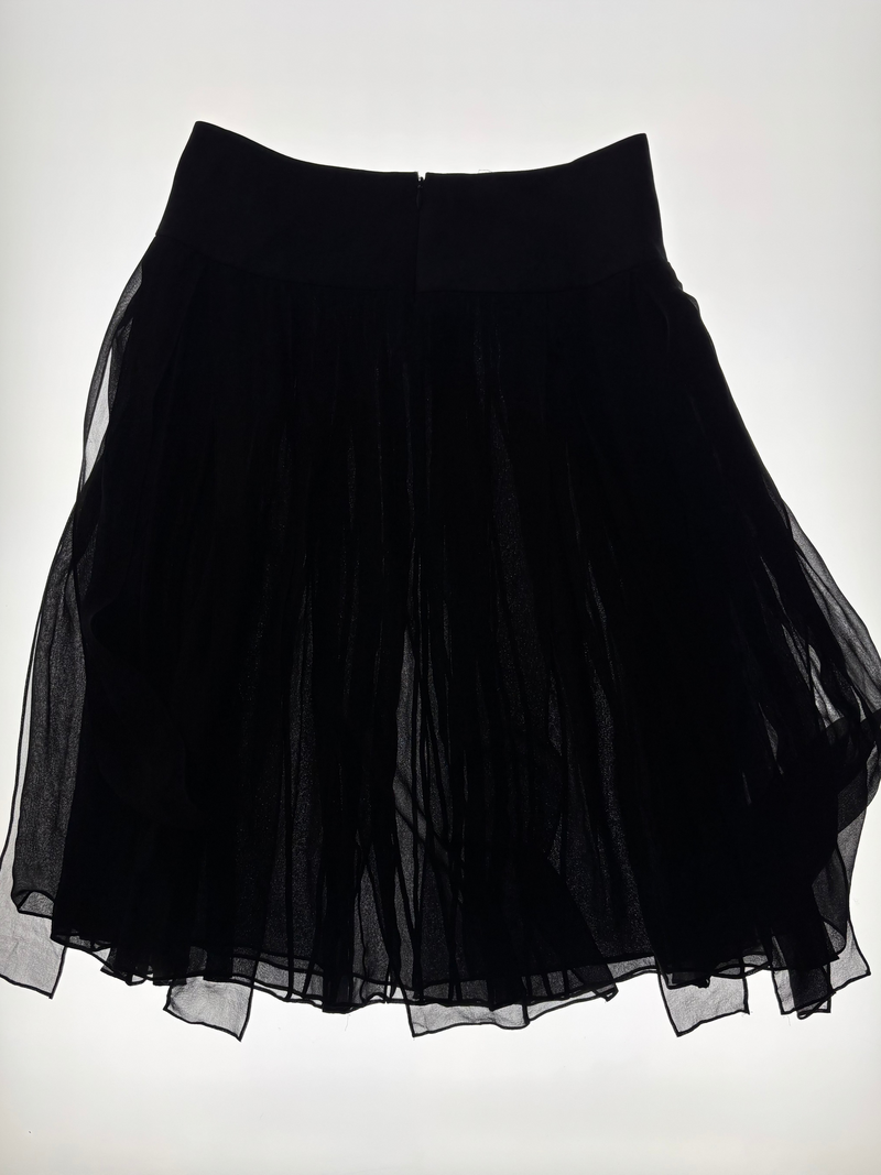 SS 2004 Pleated Silk Skirt (Look 15)