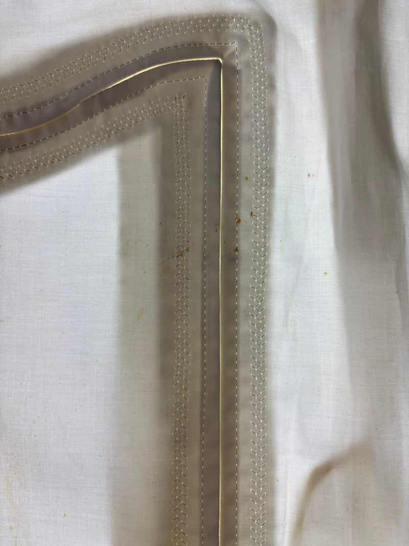 SS2005 White Panelled Skirt