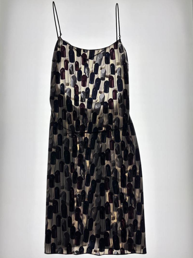 SS 2000 Lipstick Print Dress