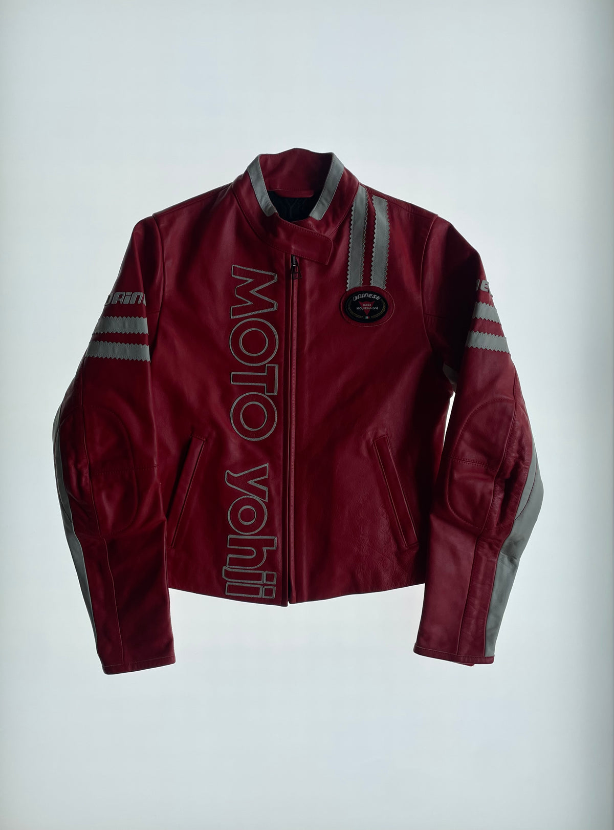 FW04 Red Zip Racer Jacket