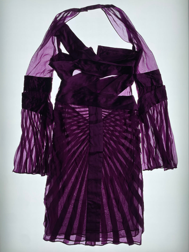 FW 2004 Purple Dress