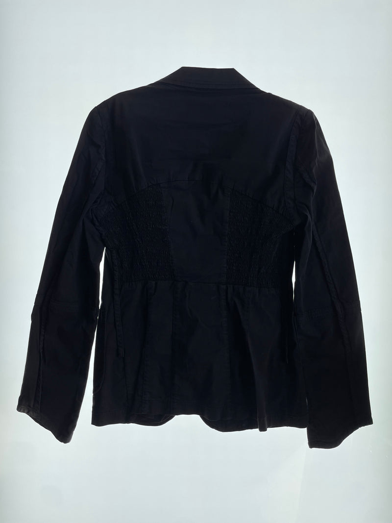 Black Cotton blazer