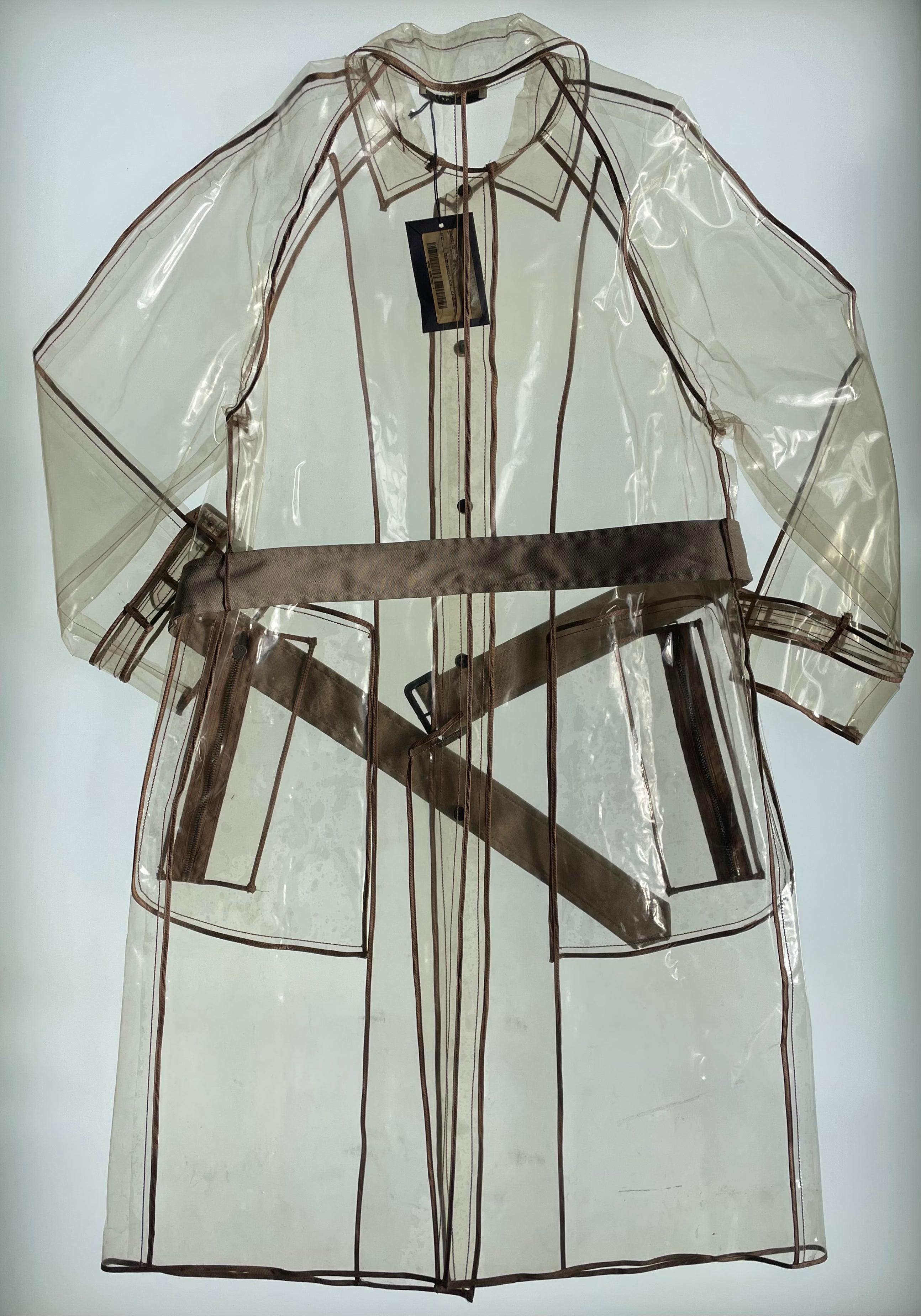 Baraboux | Prada FW 2002 Transparent Rain Coat