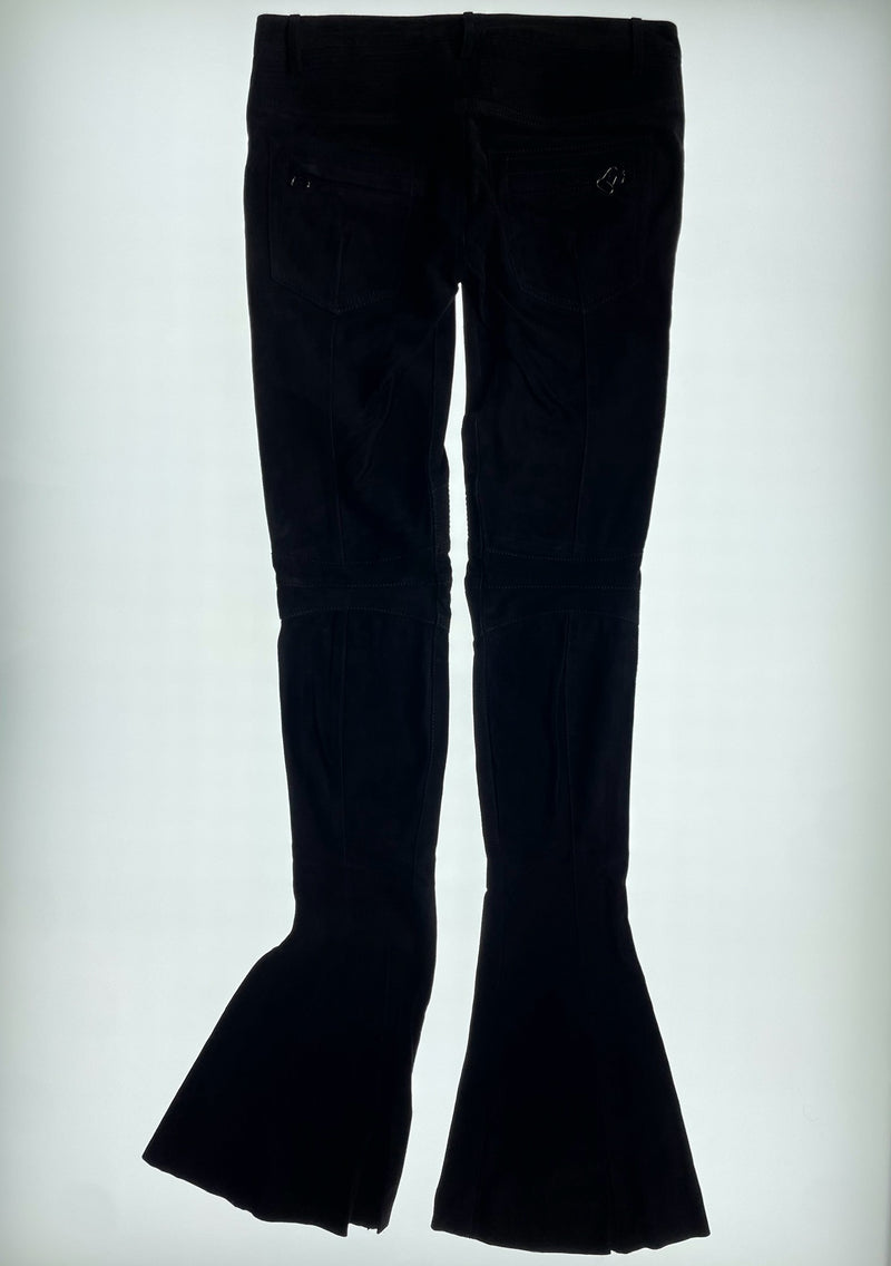 FW 2007 Black Suede Pants