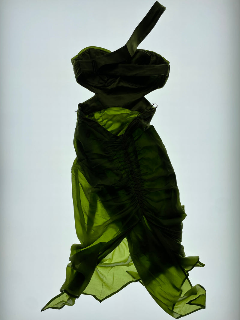 FW 2003 Green Dress