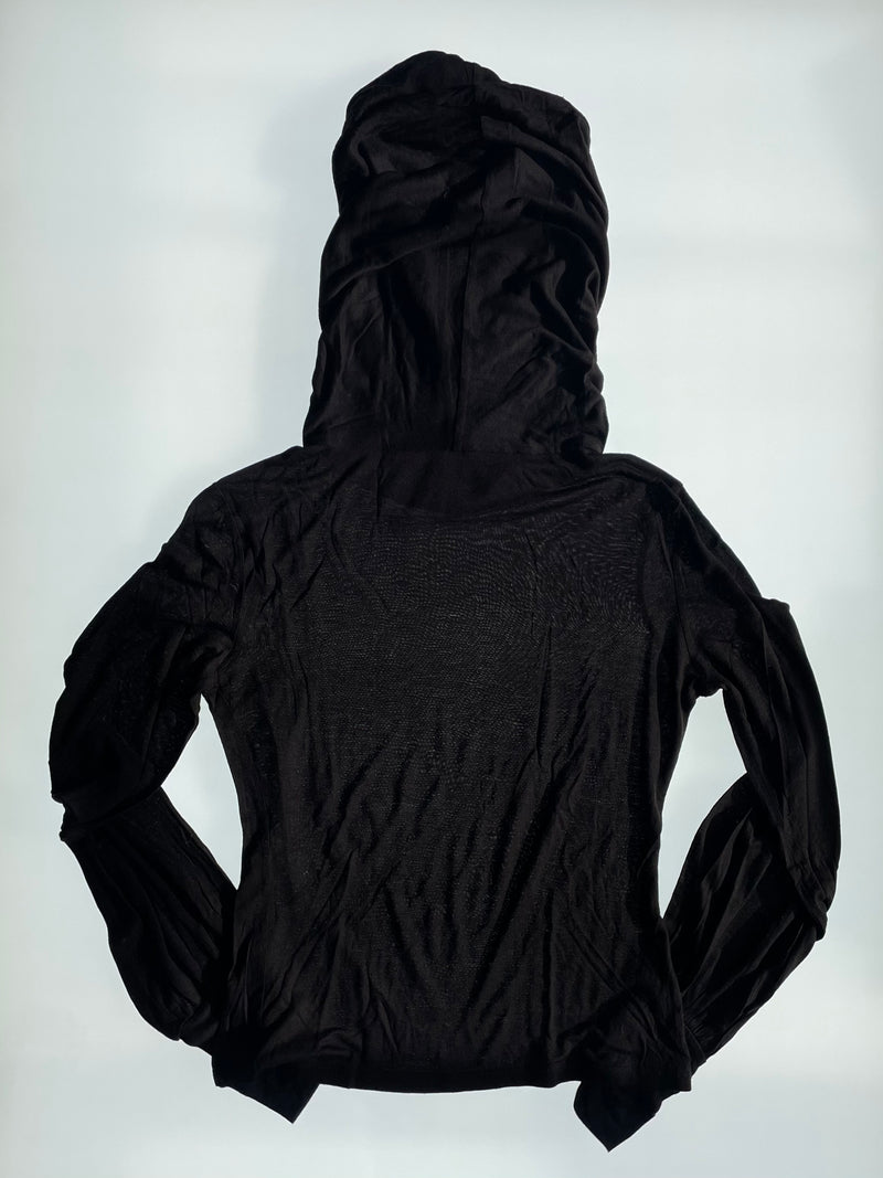 FW2004 Black Hood Top