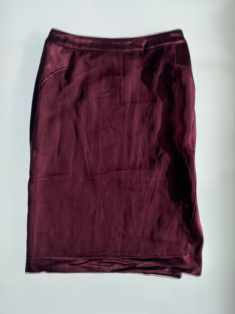 FW2004 Burgundy Skirt