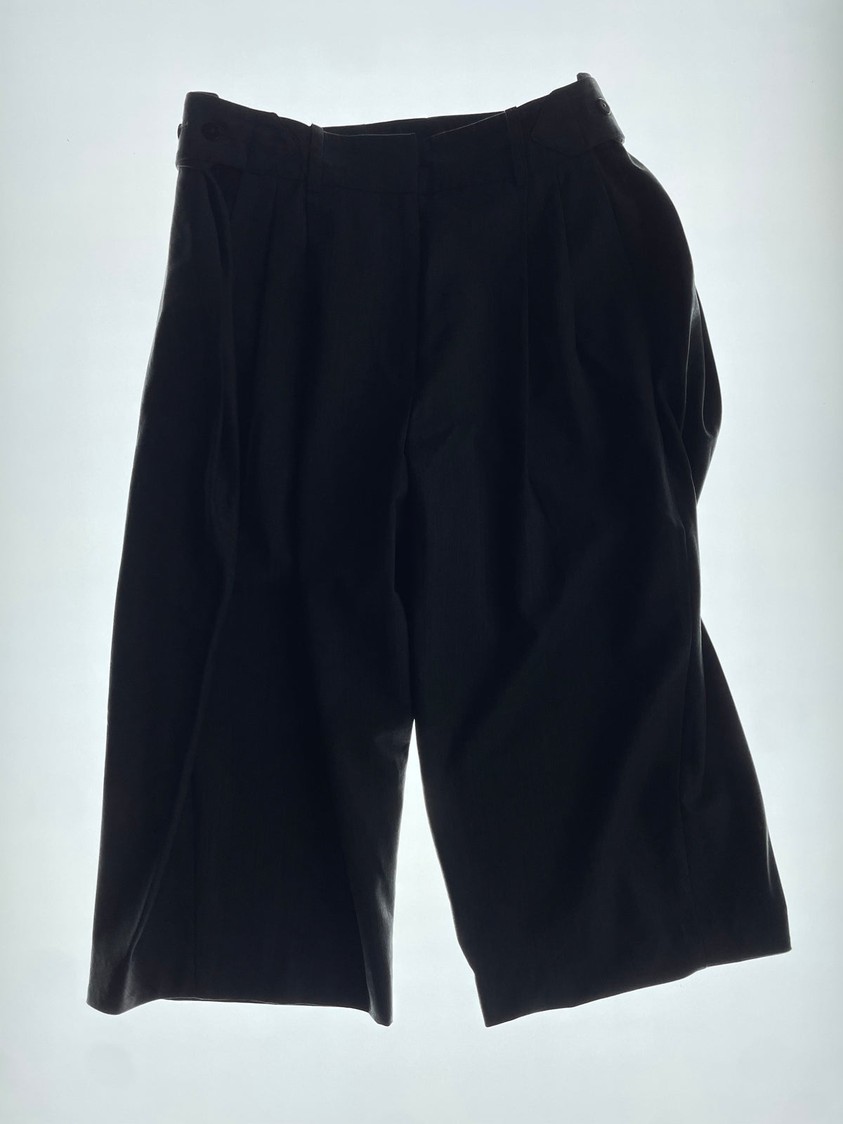 FW 2004 Grey Wool Stripe Culottes