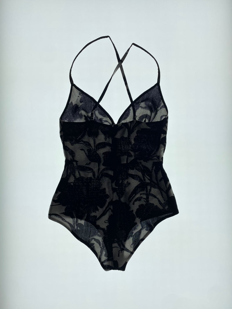 SS 2001 Floral Bodysuit
