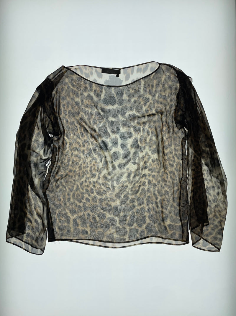 SS 2002 Leopard Print Top
