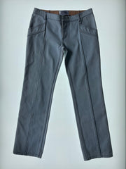 FW 2002 Stitched Trim Denim Trousers