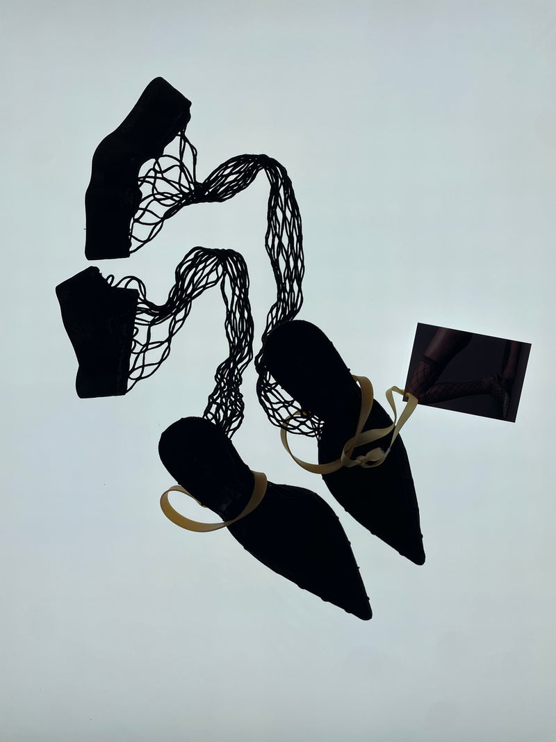 SS 2002 Fishnet Heels