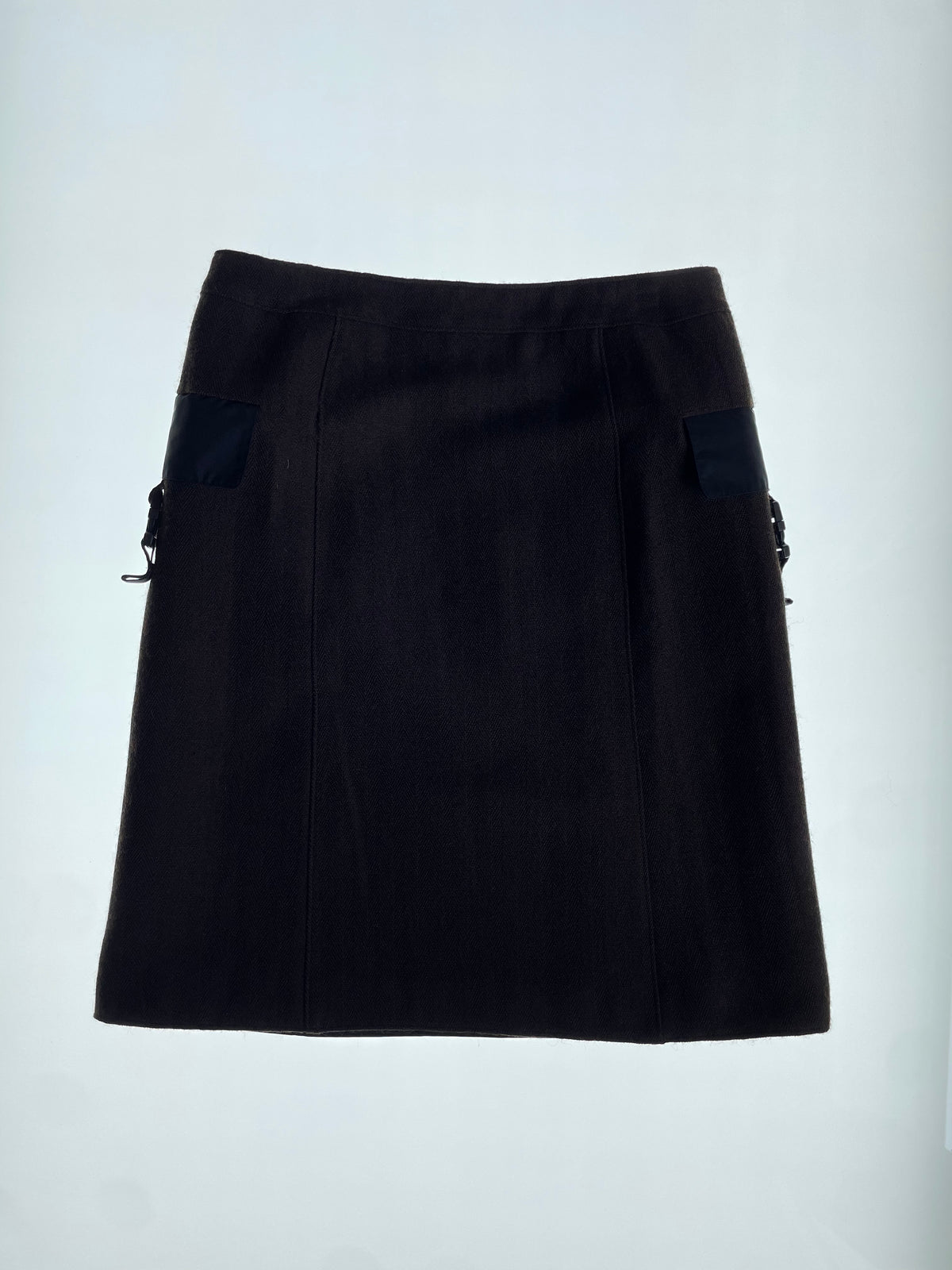 FW99 Wool Buckle Skirt