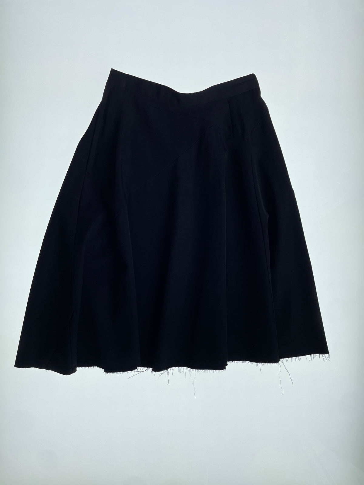 FW02 Loose Hem Asymmetrical Skirt