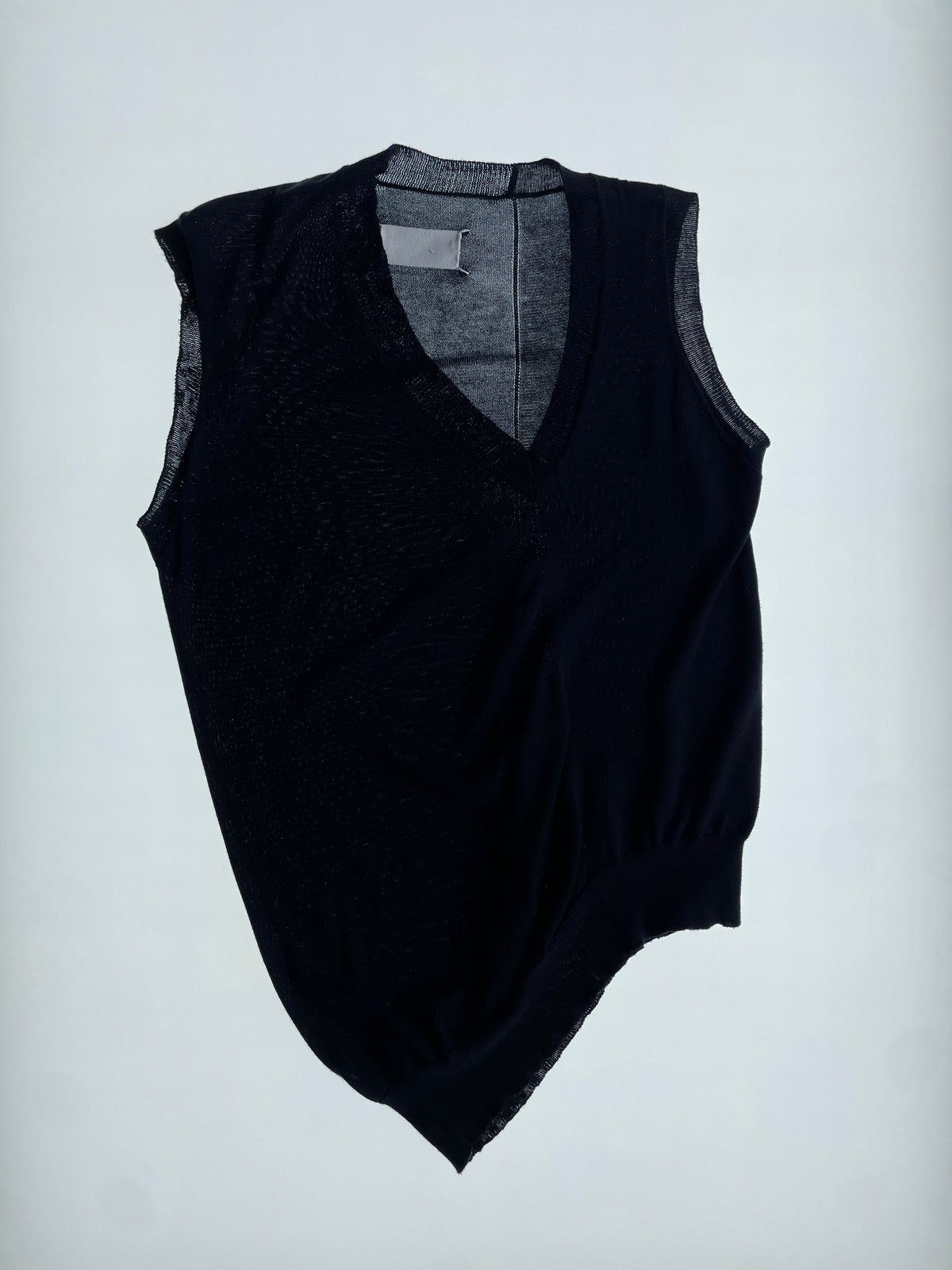 SS05 Asymmetrical Sweater Vest