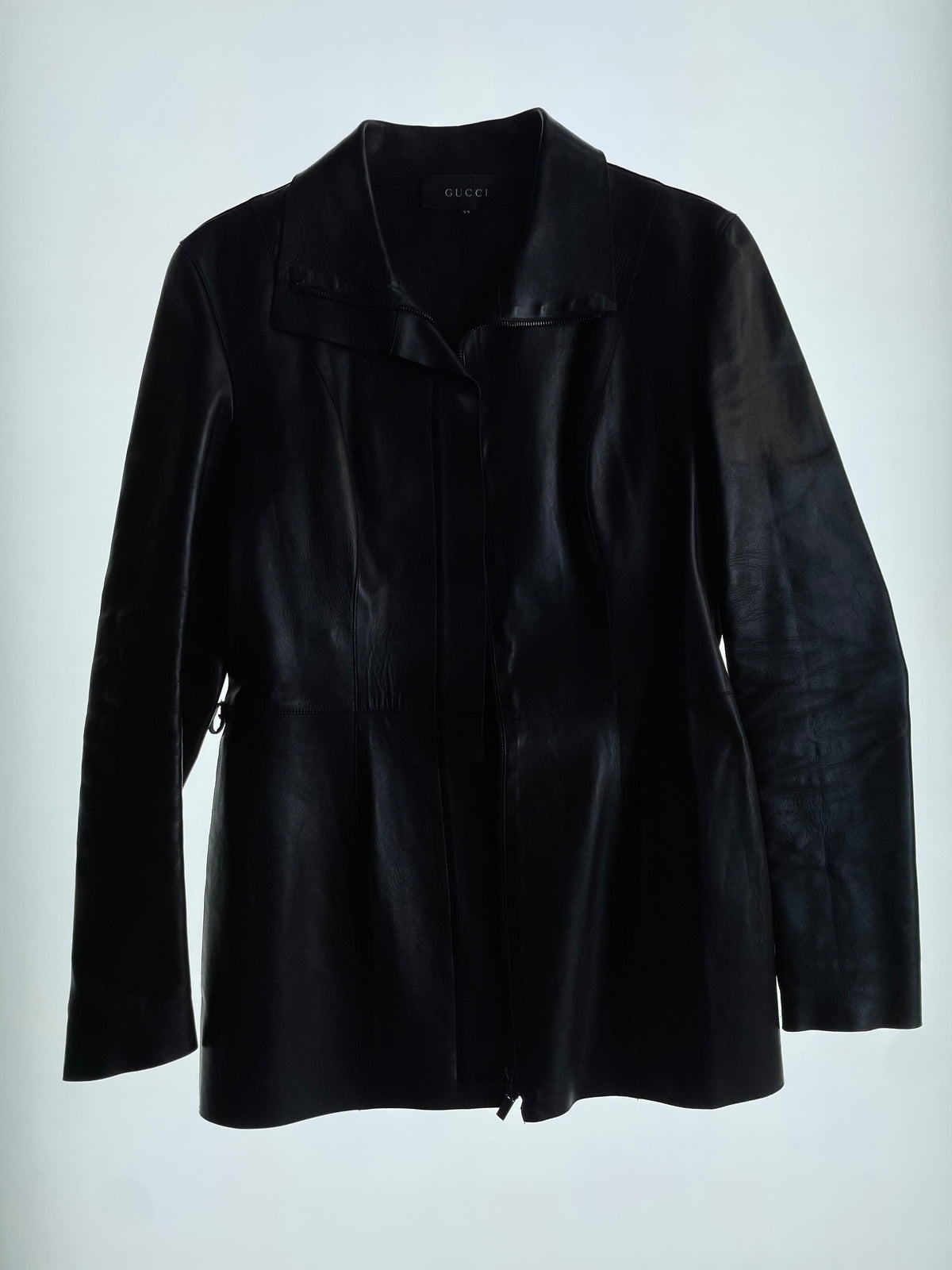 FW 99 Black Leather Jacket