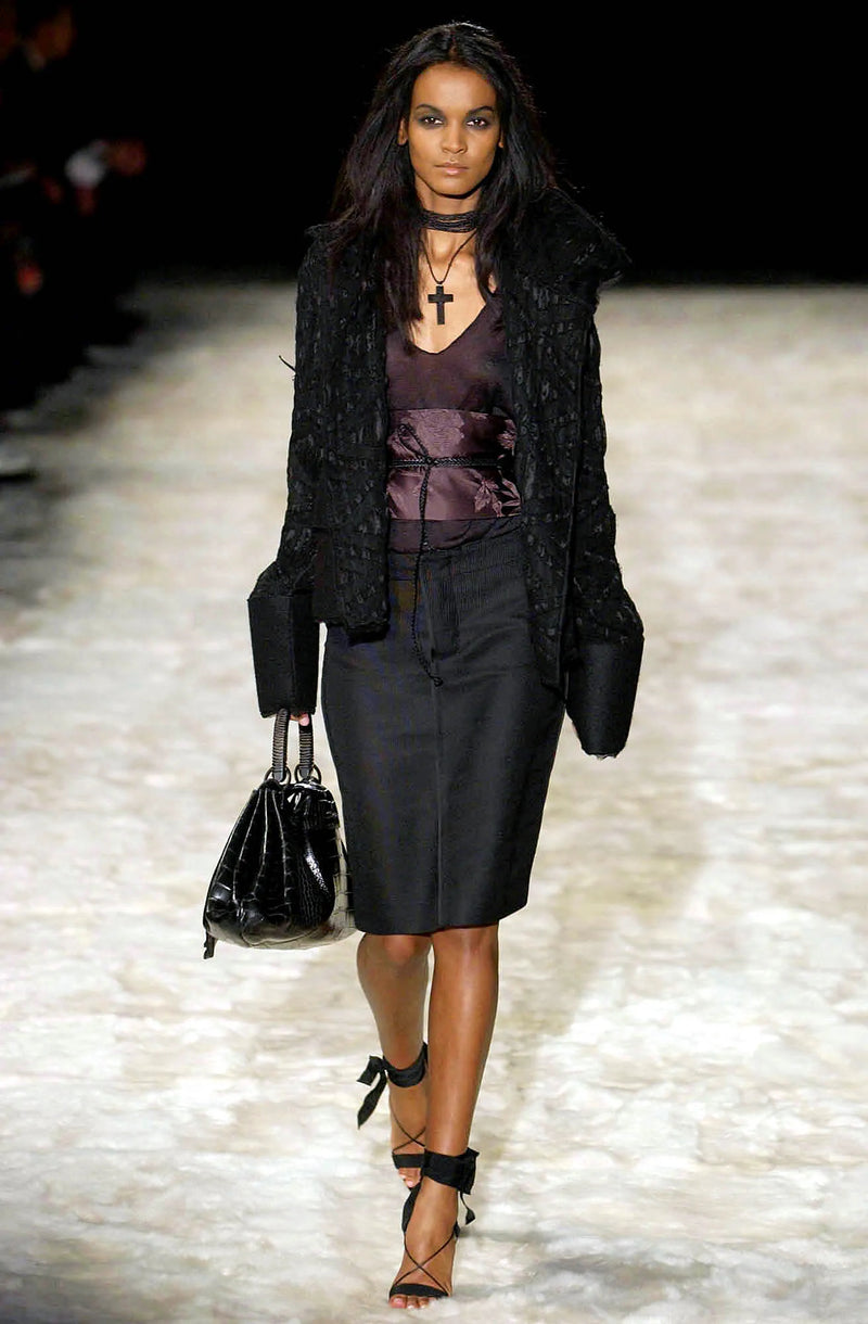 FW 2002 Black Skirt