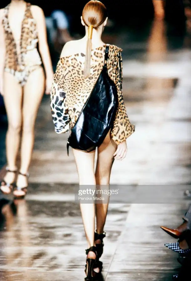 SS 2002 Leopard Print Top