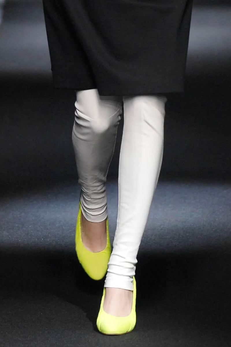 FW2007 Neon Yellow Heels