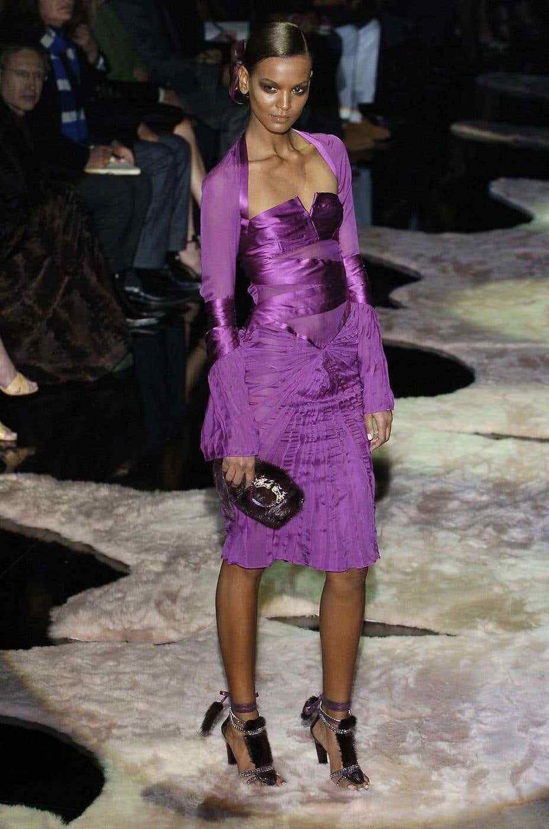 FW 2004 Purple Dress