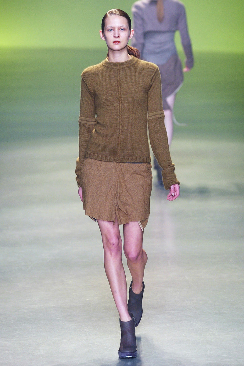 FW 2004 Wool Mini Skirt