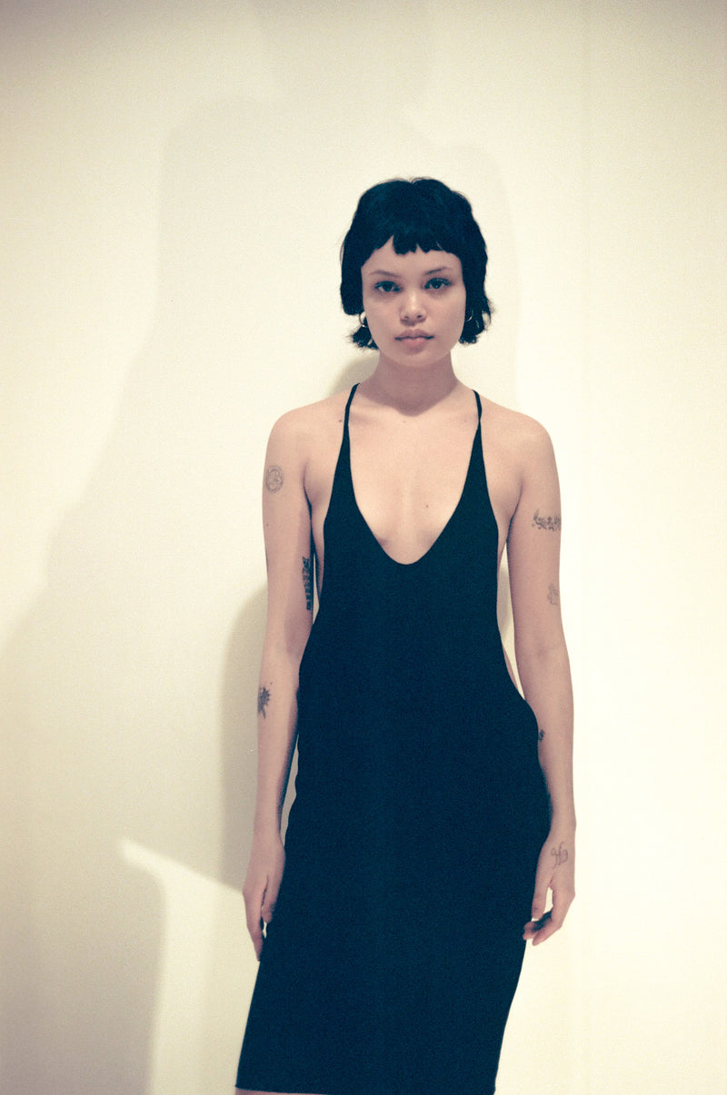 ann demeulemeester backless dress Ann Demeulemeester S/S 2006