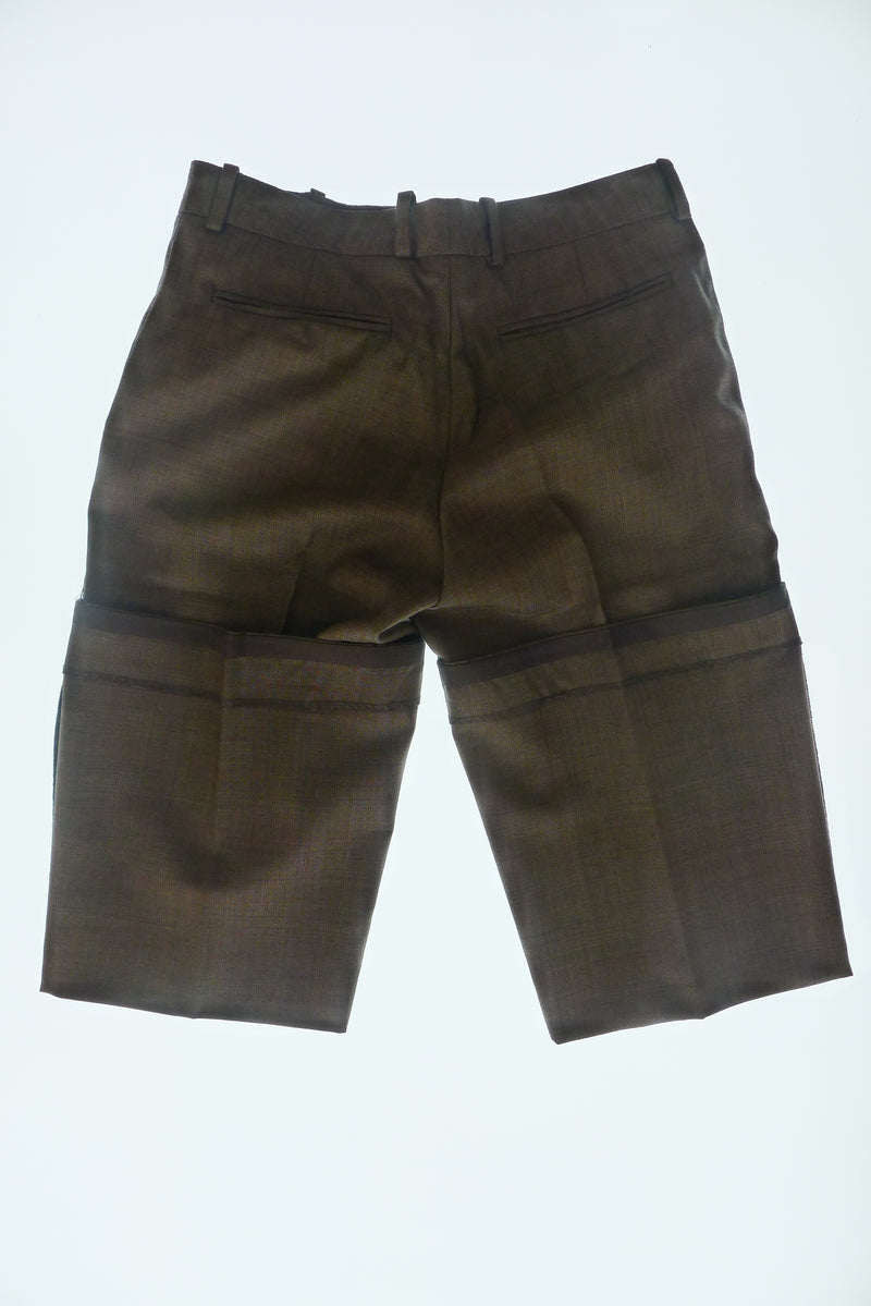 Plaid Bermuda Shorts